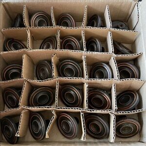 Vintage Brass Cabinet Knobs Lot of 30